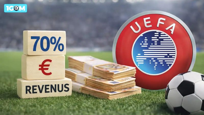 Luật công bằng tài chính cho phép CLB dùng tối đa 70% tổng doanh thu